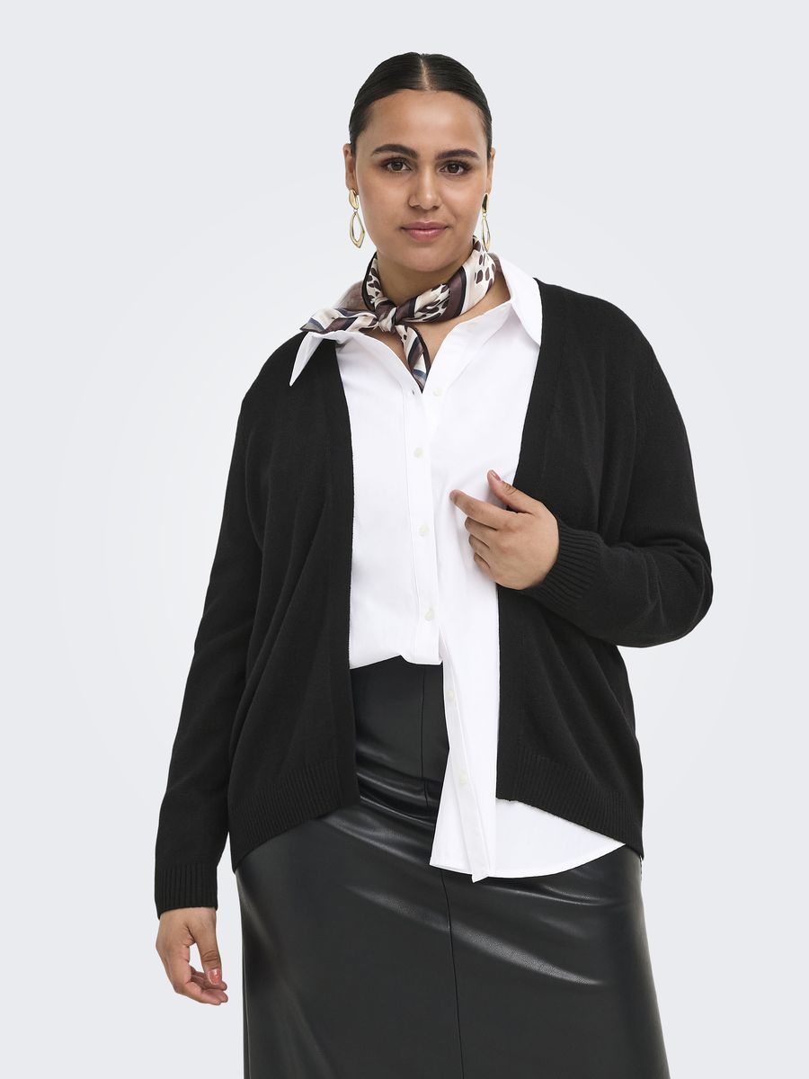 Klassischer Cardigan mit offener Front