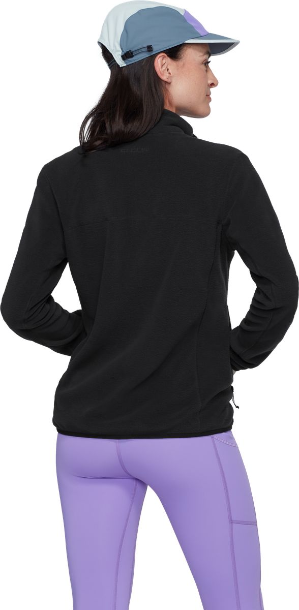 Leichte Fleecejacke mit Stehkragen