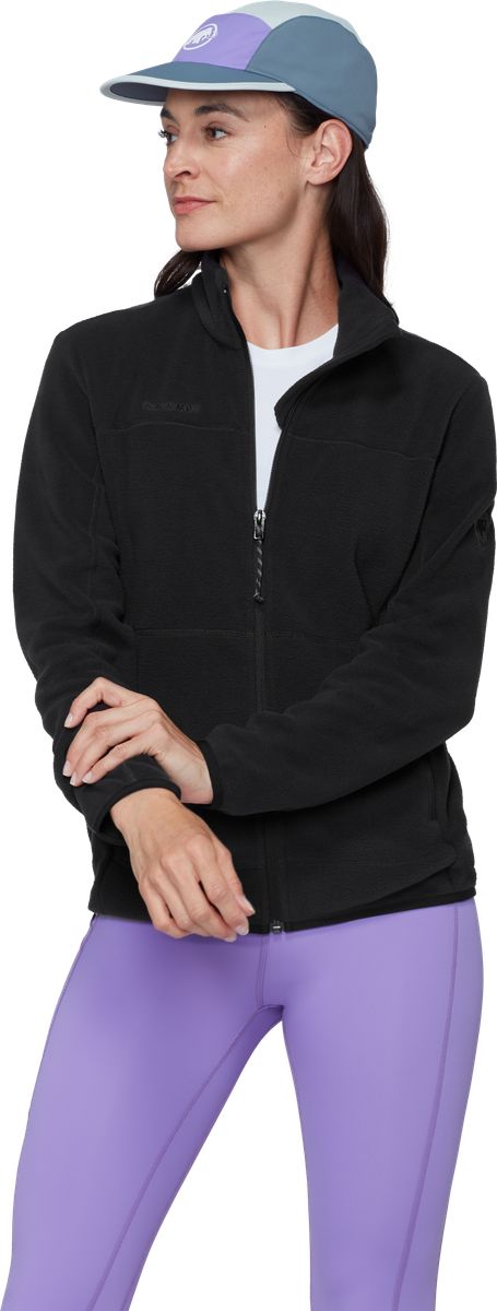 Leichte Fleecejacke mit Stehkragen