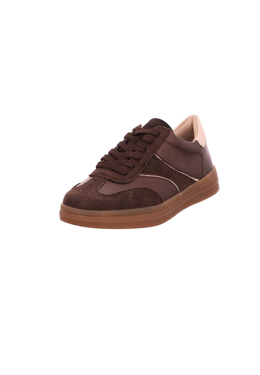 Low-Top-Sneaker mit Textur-Mix