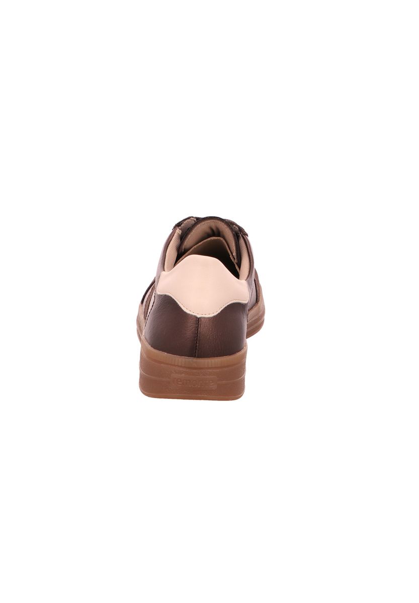 Low-Top-Sneaker mit Textur-Mix