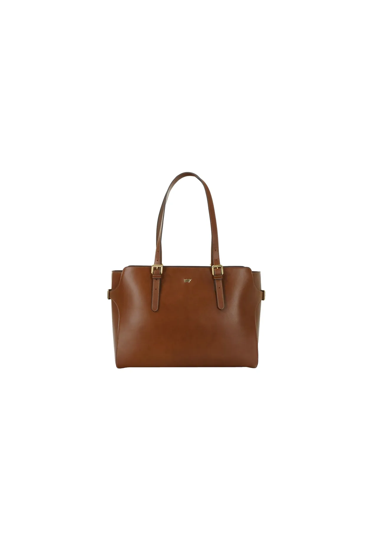 Edler Leder-Laptop-Shopper