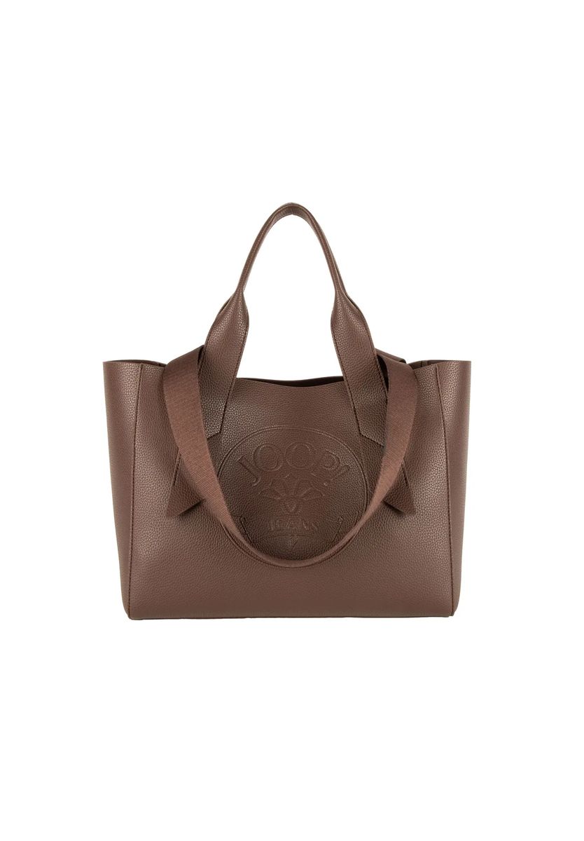 Geprägte Shopper-Tasche aus Kunstleder