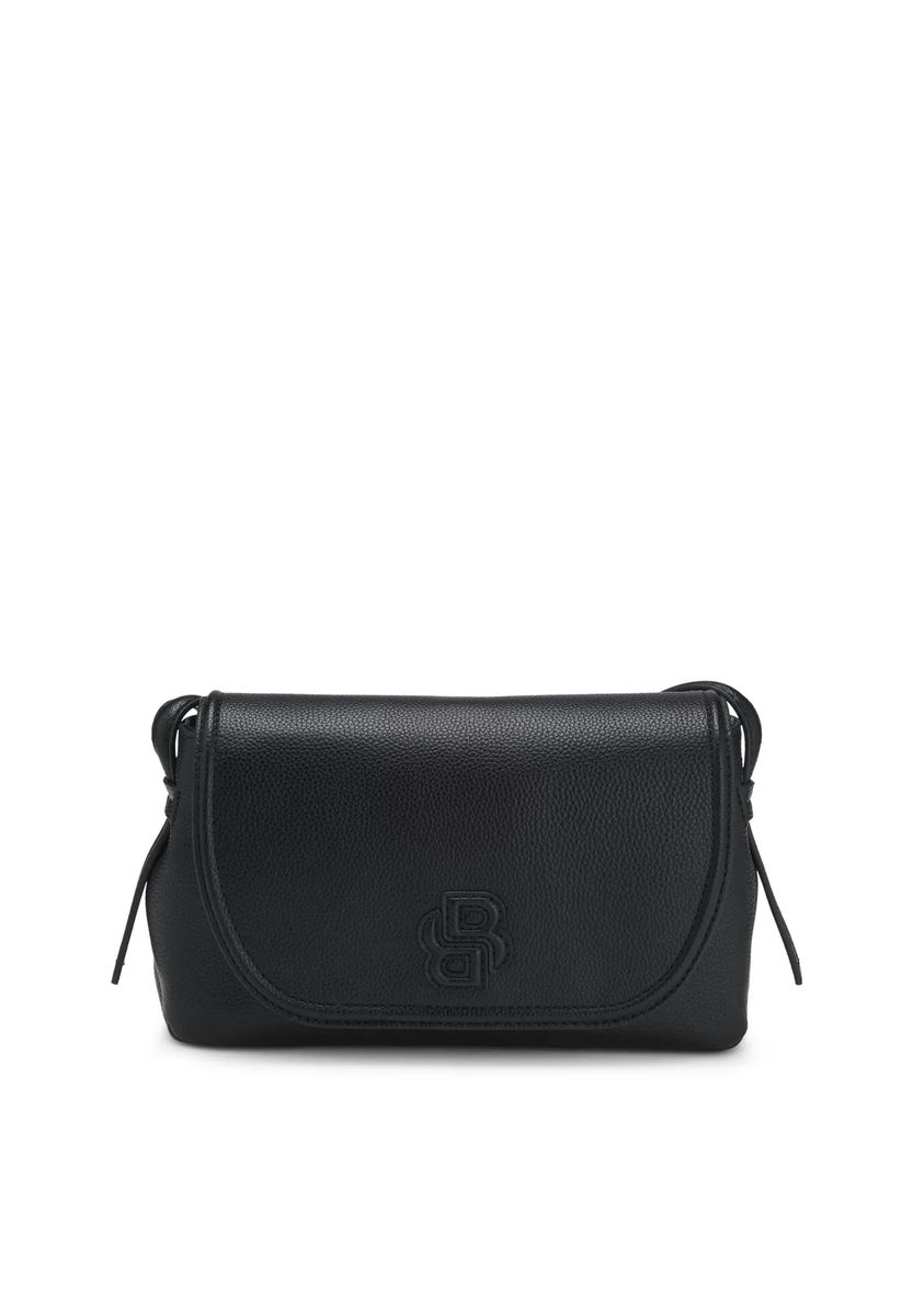Umhängetasche mit Monogramm-Stickerei