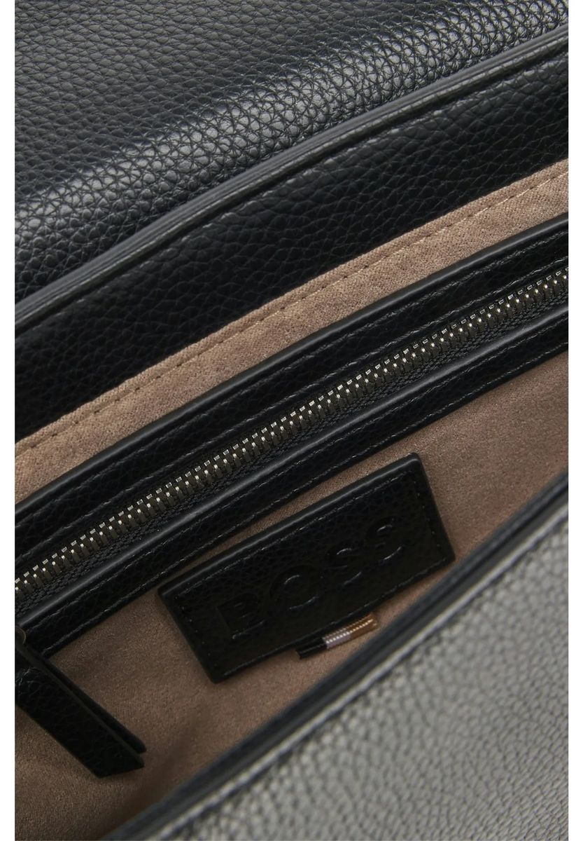 Umhängetasche mit Monogramm-Stickerei