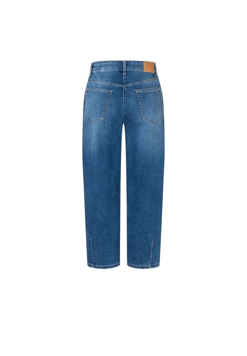 Moderne Barrel-Leg Stretch-Jeans