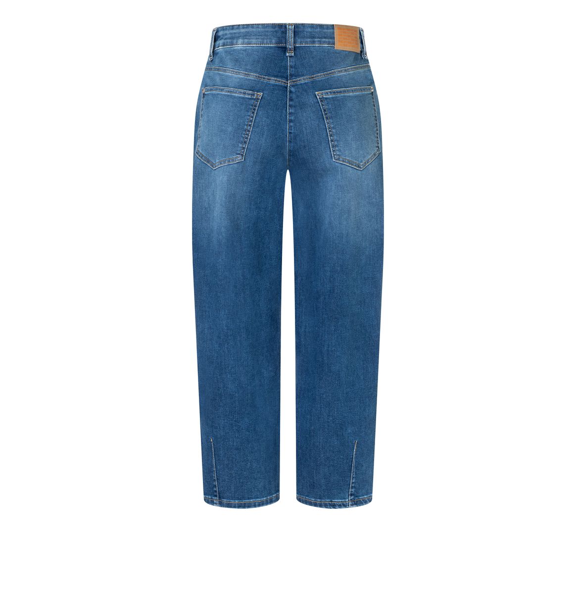 Moderne Barrel-Leg Stretch-Jeans