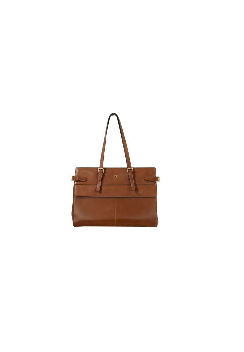 Elegante Leder-Laptoptasche für Damen
