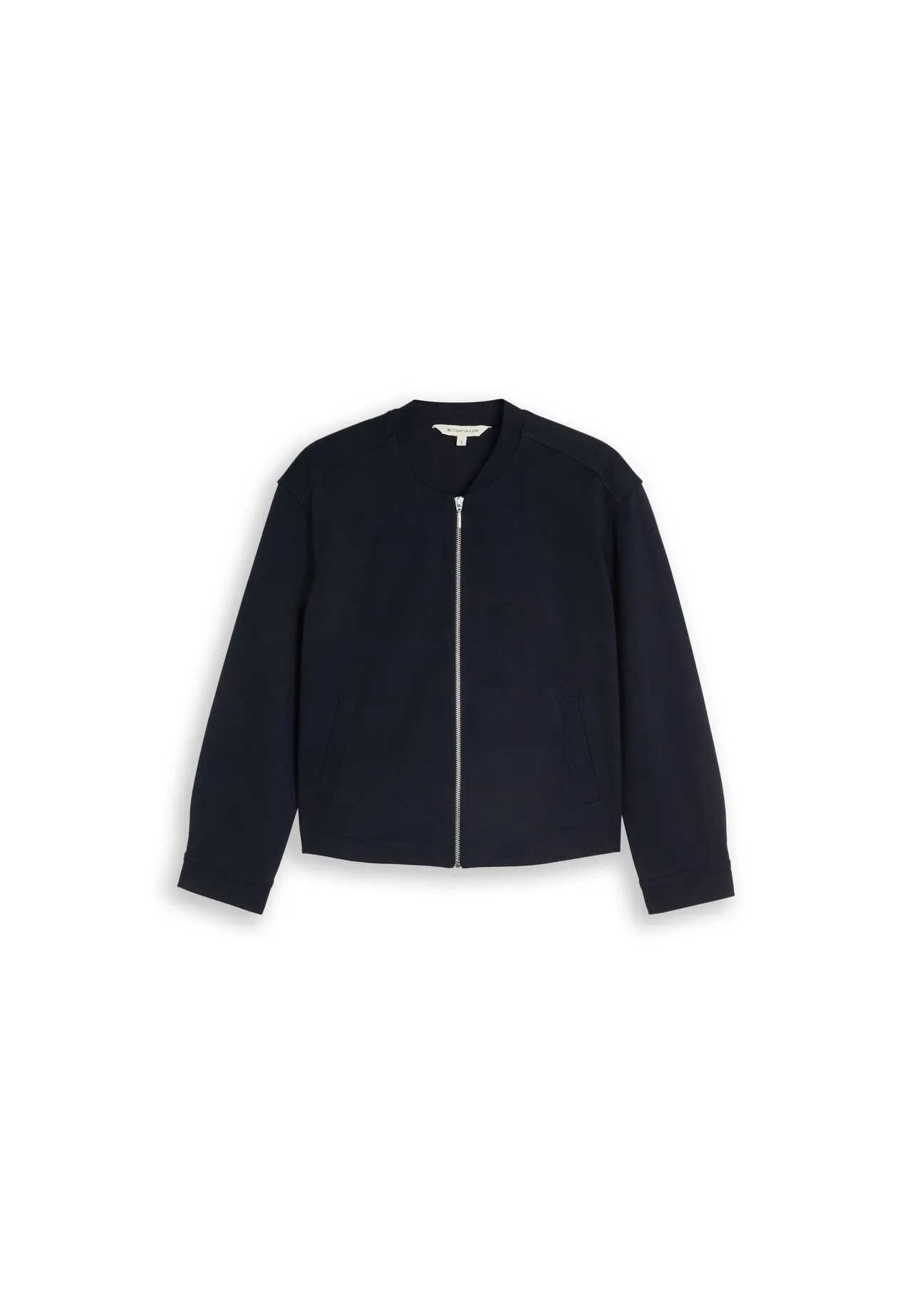 Minimalistische Blouson-Jacke mit Reißverschluss
