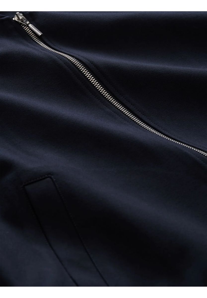 Minimalistische Blouson-Jacke mit Reißverschluss
