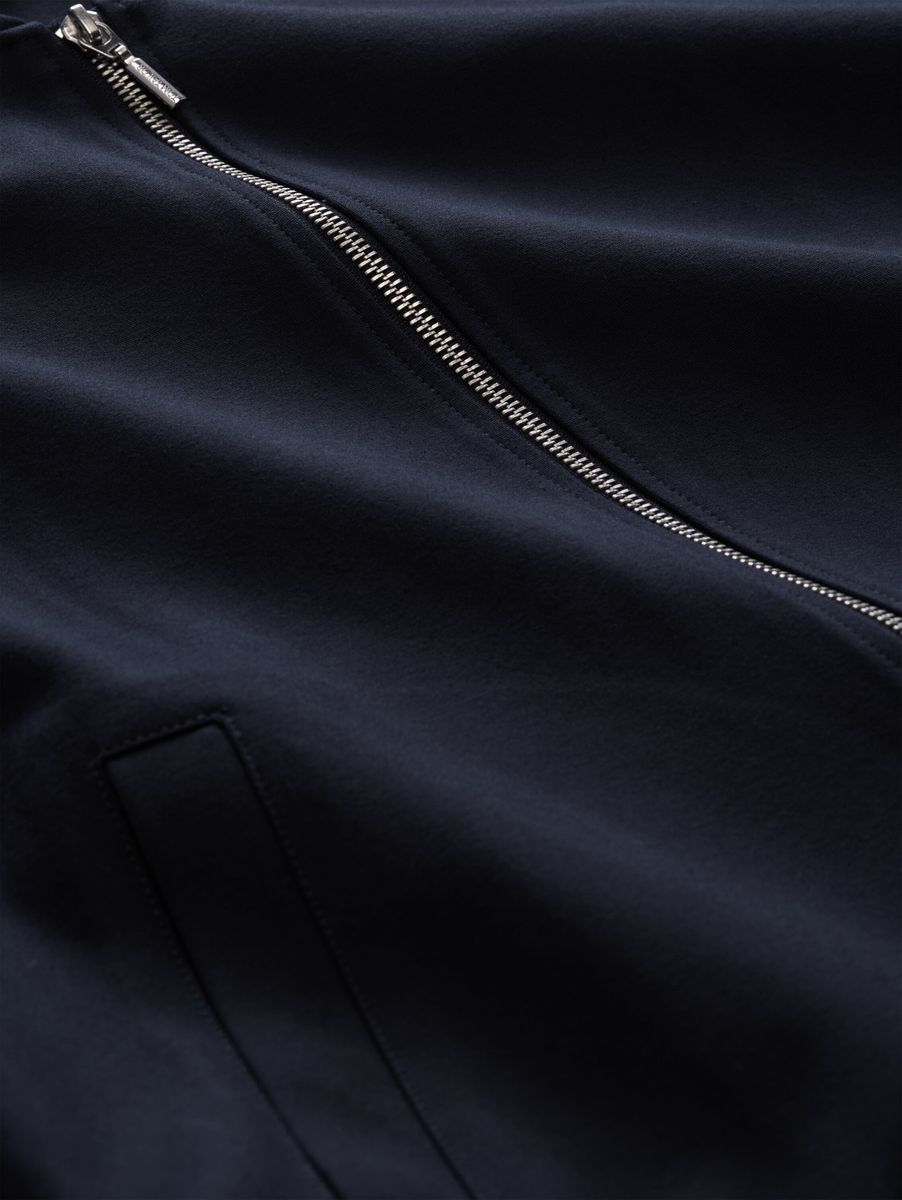 Minimalistische Blouson-Jacke mit Reißverschluss
