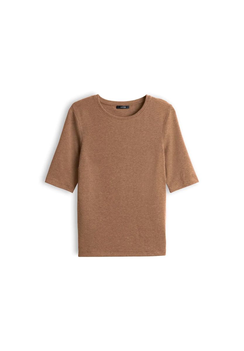 Minimalistisches 3/4-Arm Jersey-Oberteil