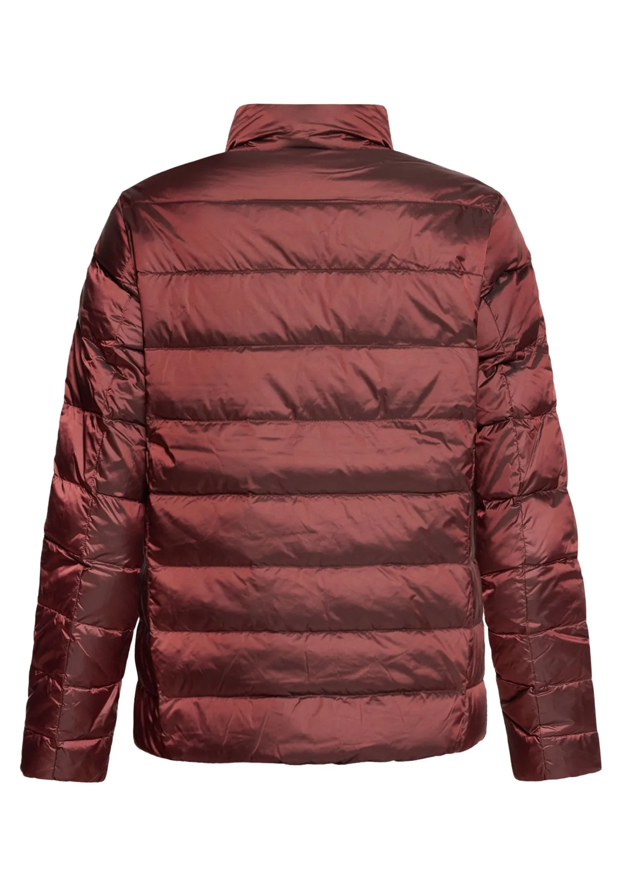 Gesteppte Daunenjacke mit Stehkragen