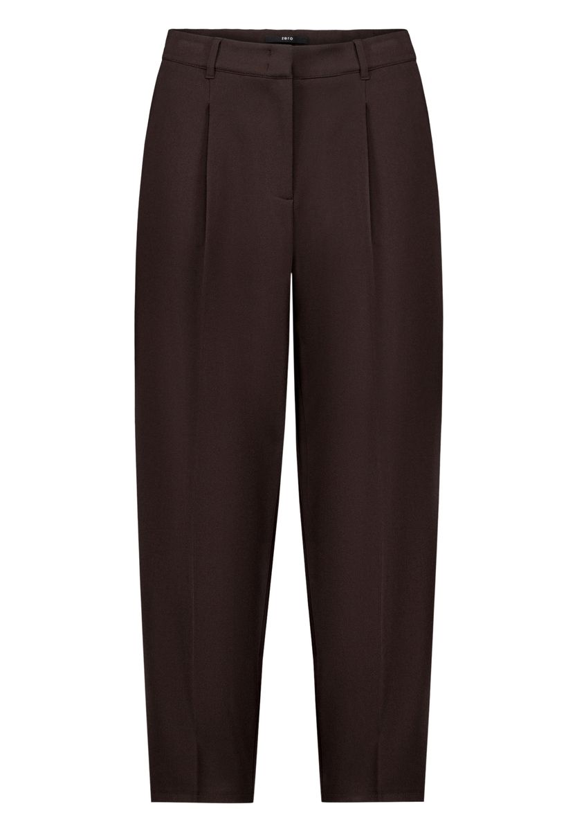 Elegante Bundfaltenhose mit hoher Taille