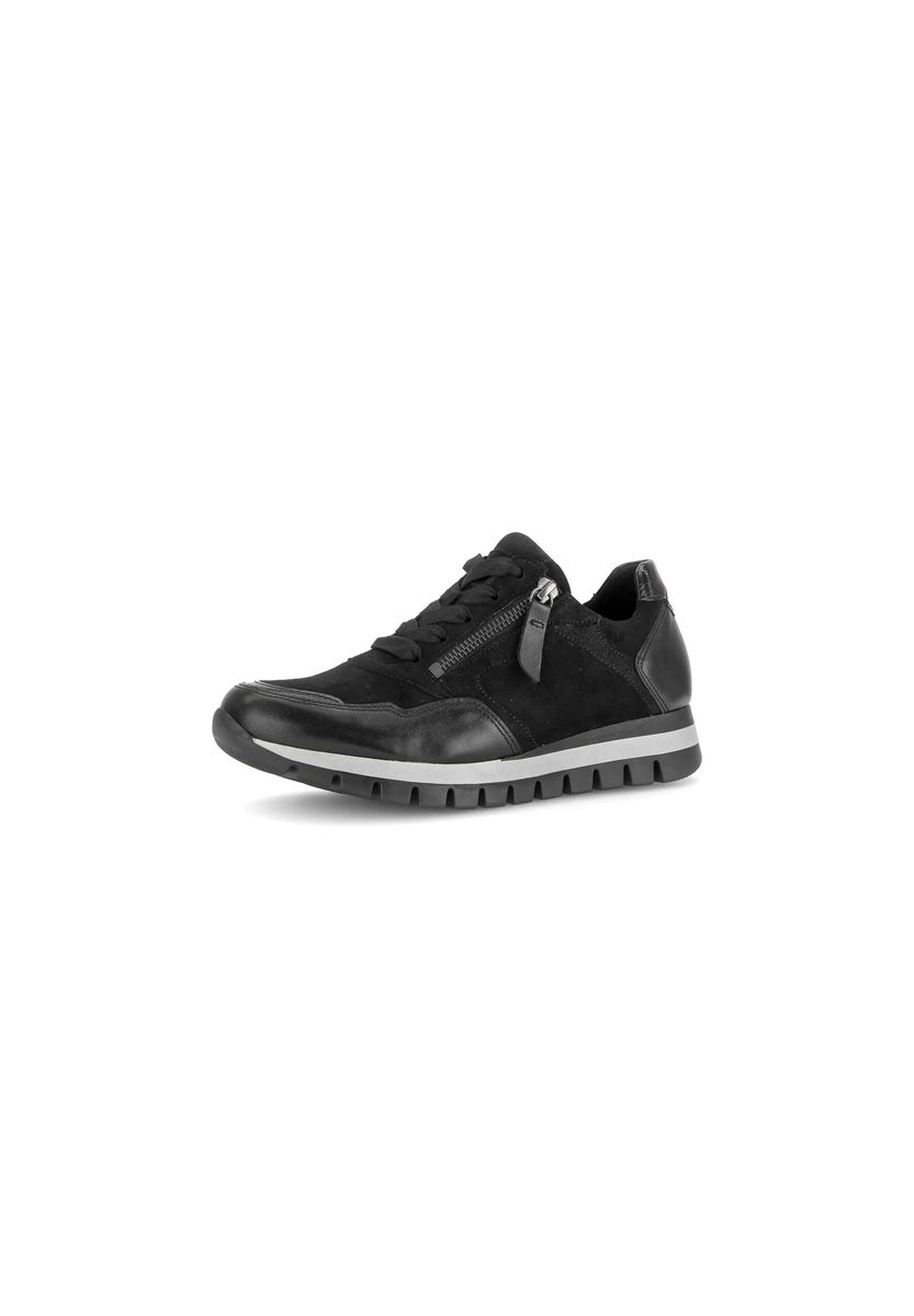 Low-Top Sneaker mit seitlichem Reißverschluss
