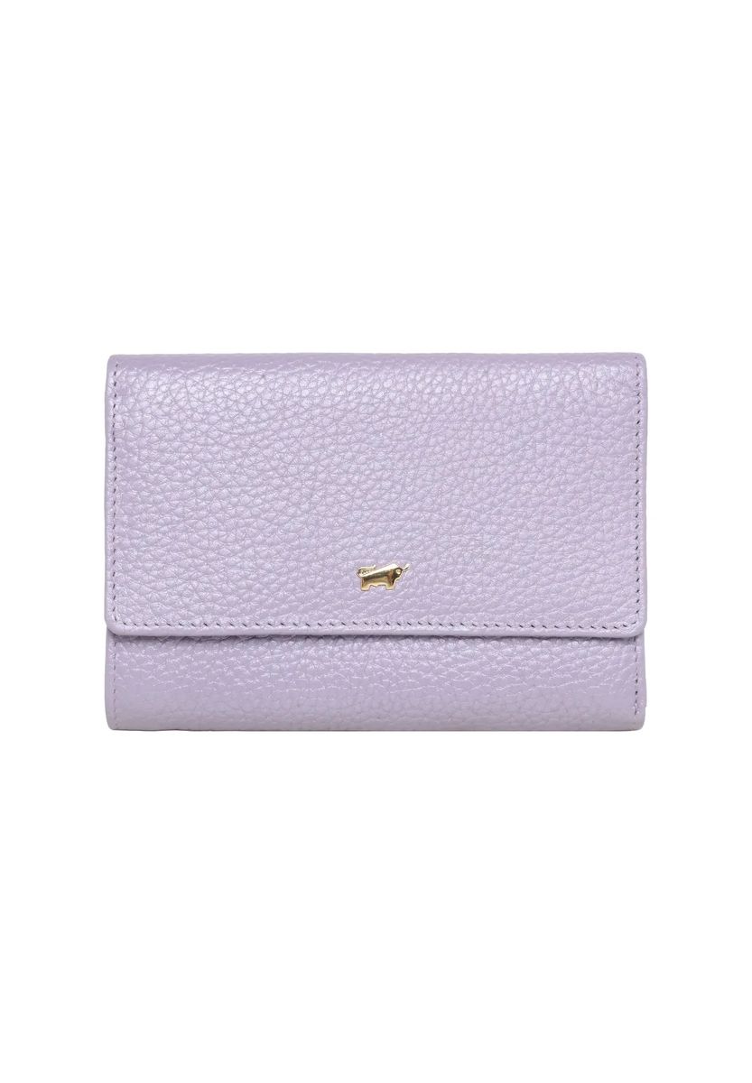 Elegantes Portemonnaie aus genarbtem Leder