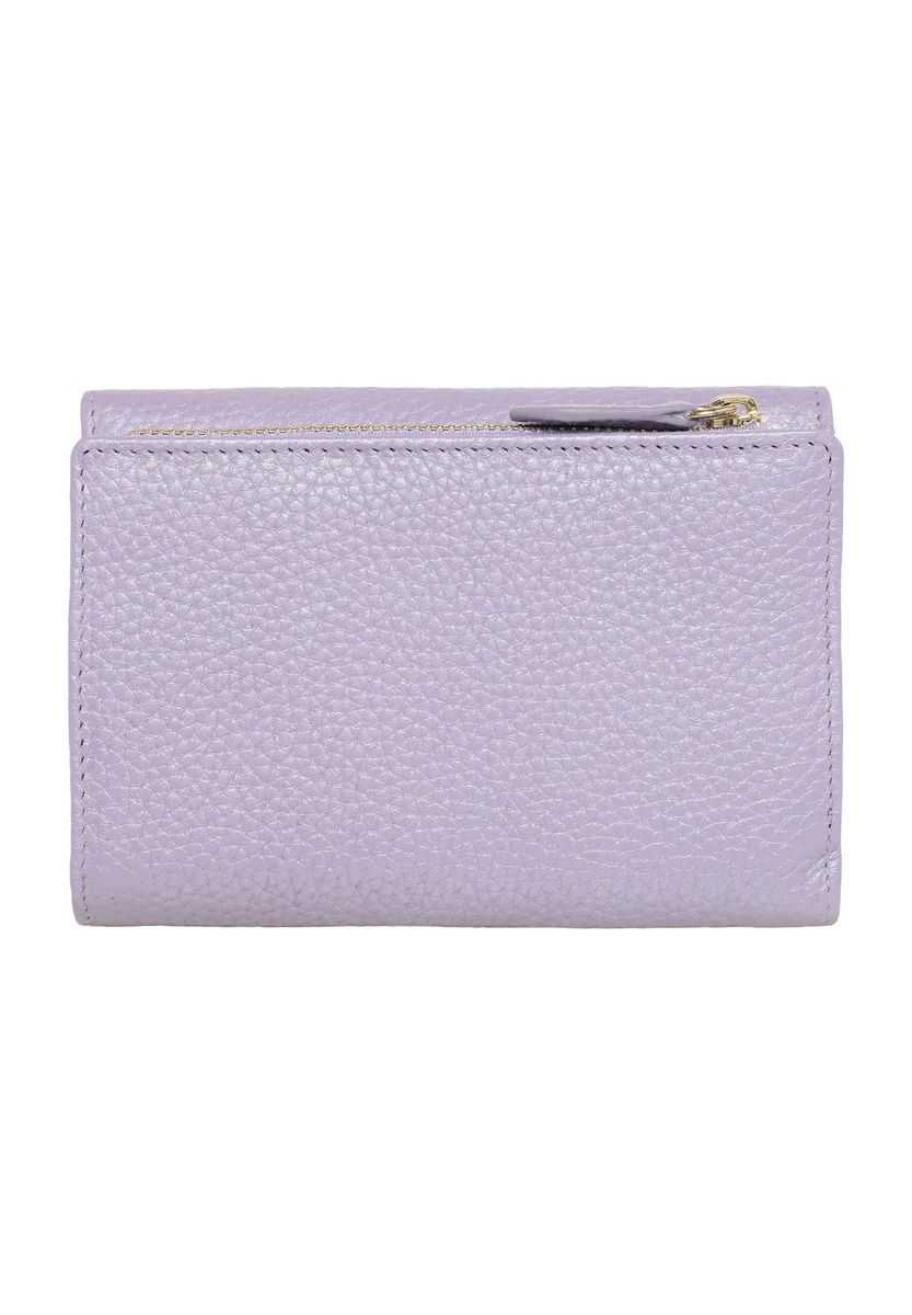 Elegantes Portemonnaie aus genarbtem Leder