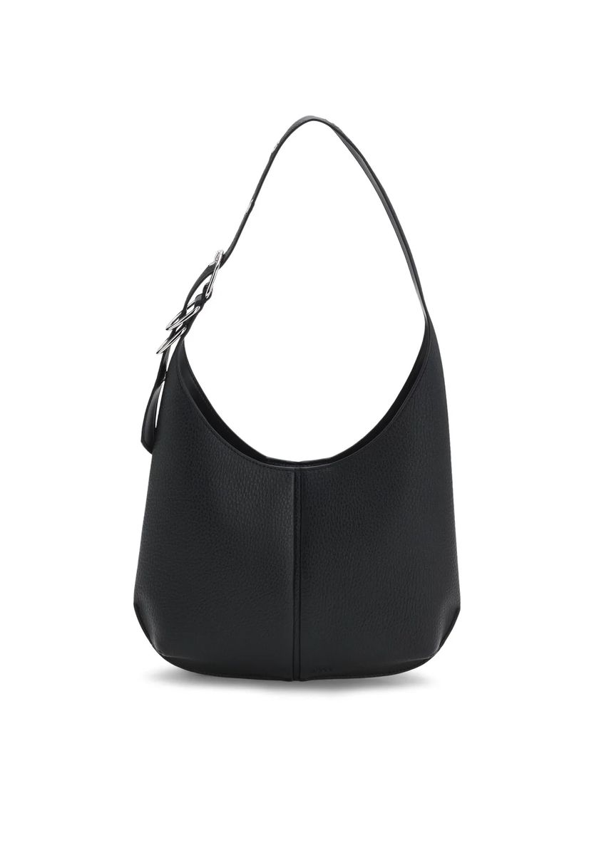 Hobo-Tasche aus genarbtem Kunstleder