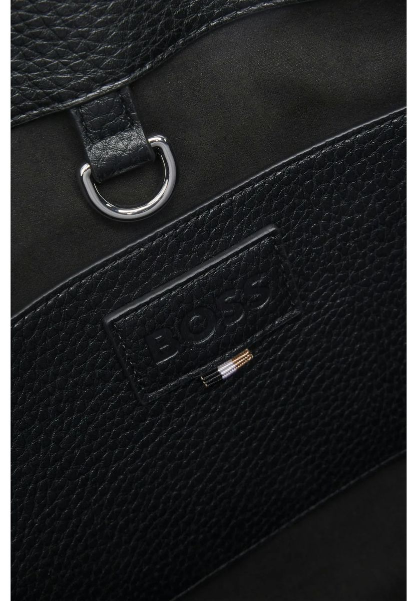 Gekörnte Shopper-Tasche aus Kunstleder