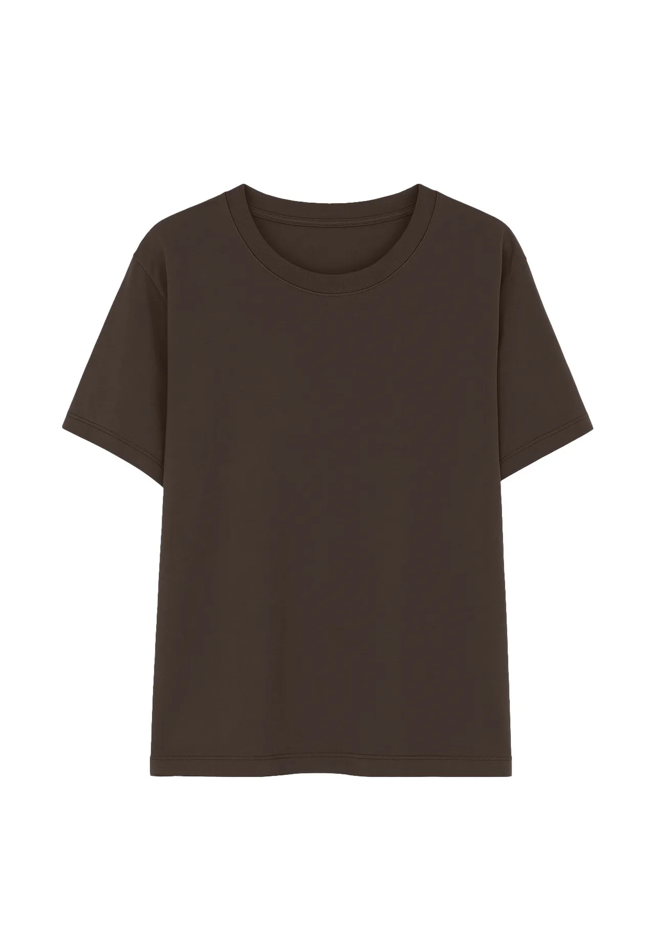 Klassisches Rundhals-T-Shirt in Relaxed-Fit