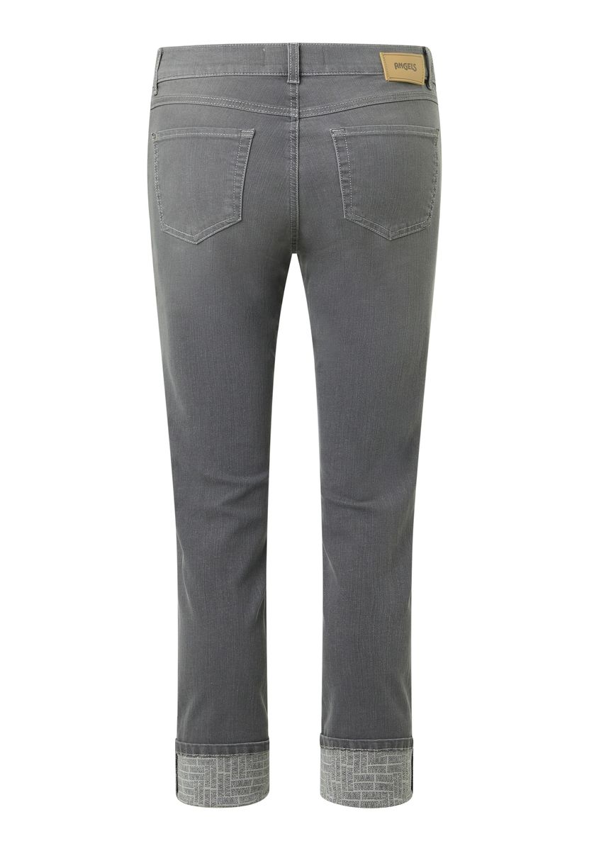 Gerade geschnittene 7/8-Denim-Basics