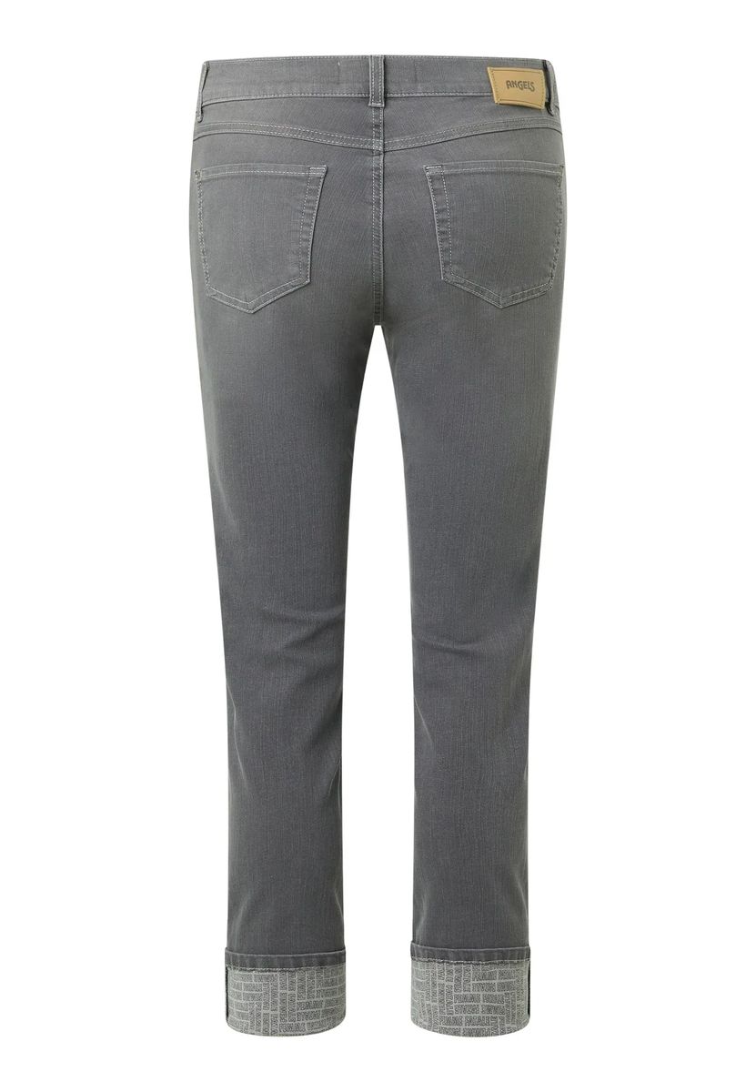 Gerade geschnittene 7/8-Denim-Basics