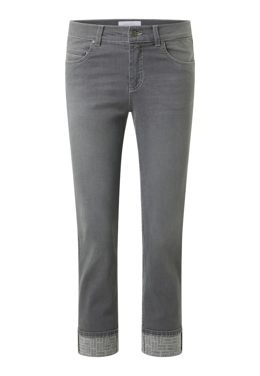 Gerade geschnittene 7/8-Denim-Basics