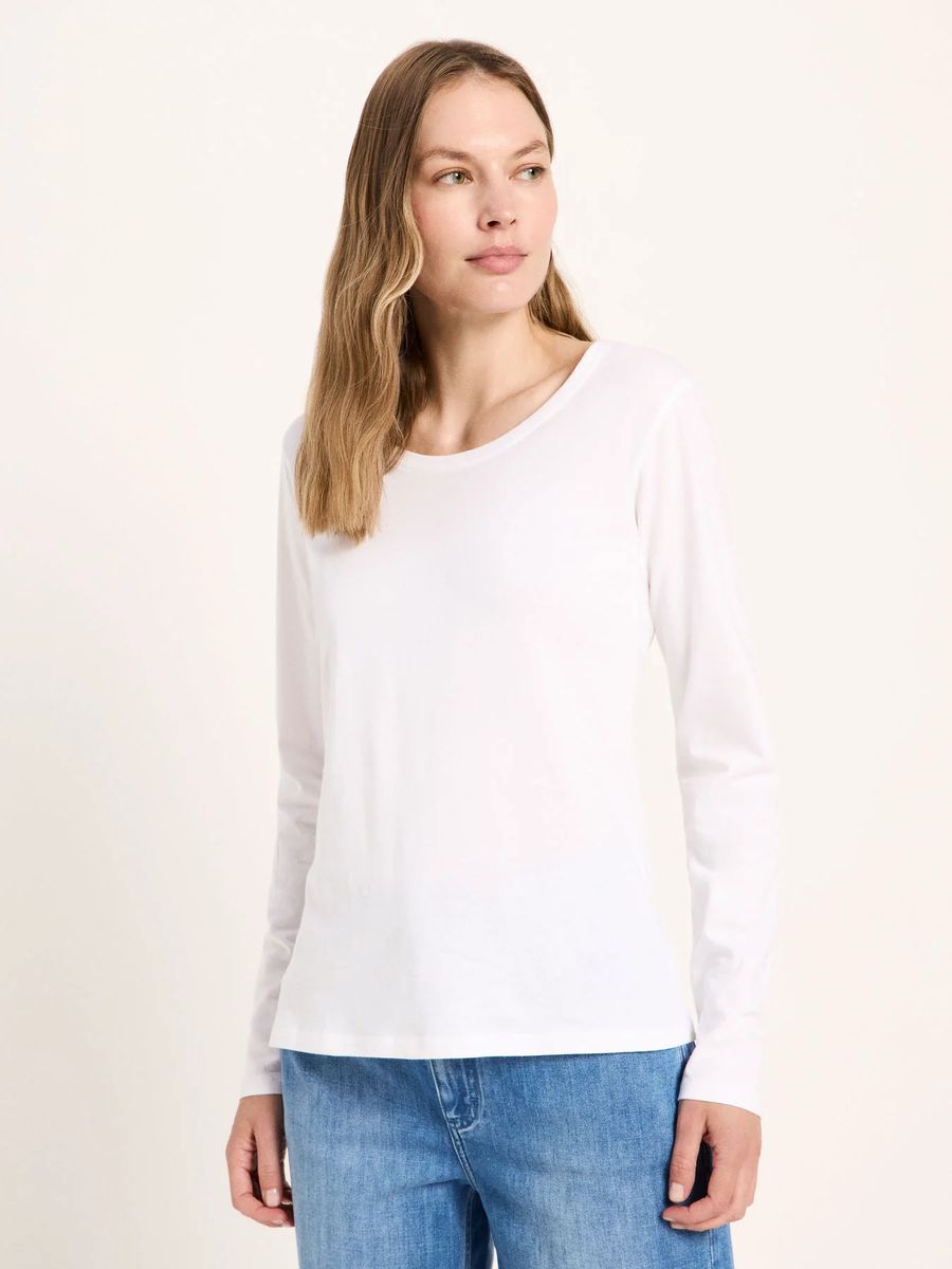 Essentielles Langarmshirt aus Bio-Baumwolle
