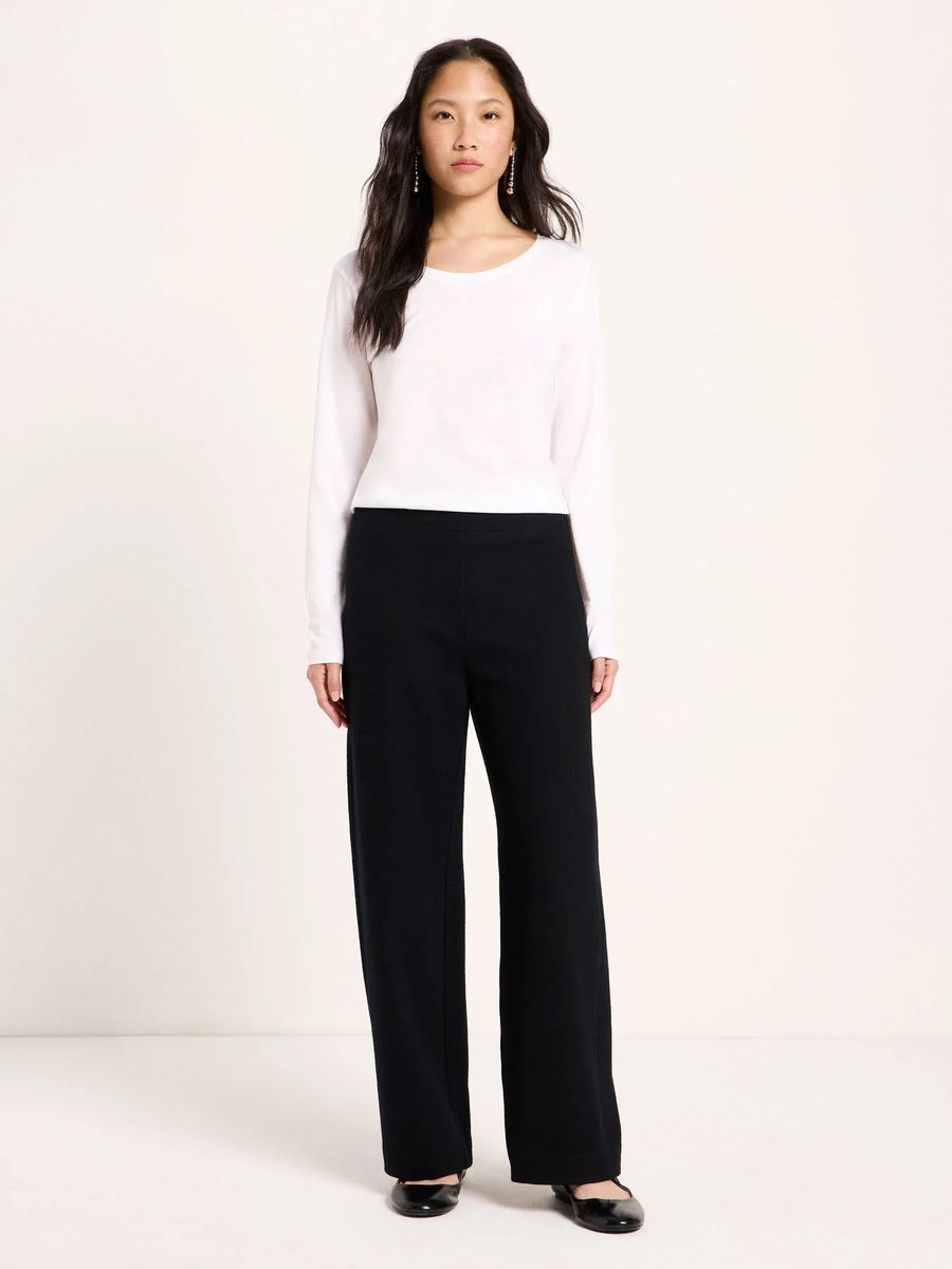 Moderne Wollflanell Barrel Hose