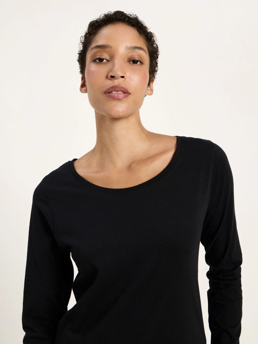 Langarmshirt aus Bio-Baumwolle