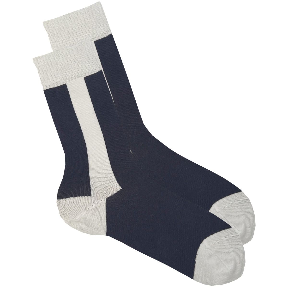 Bio-Baumwoll Socken im Color-Block-Design