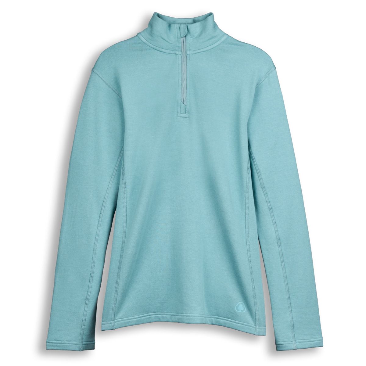 Funktionales Fleece-Shirt mit Halbreißverschluss