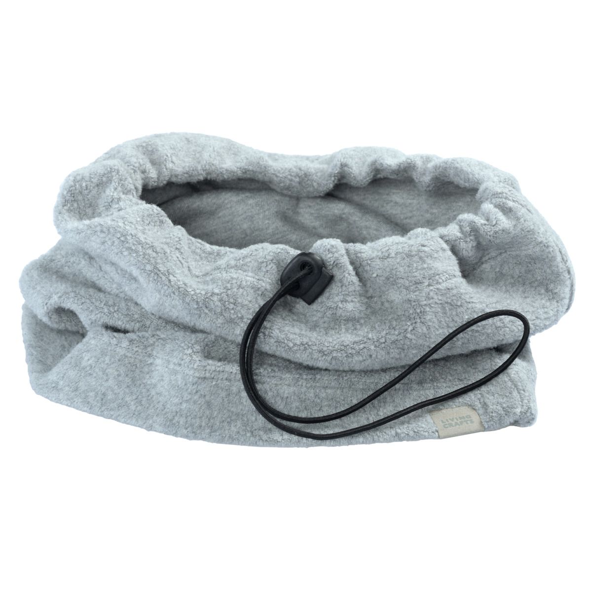 Vielseitiger Snood aus Bio-Baumwollfleece
