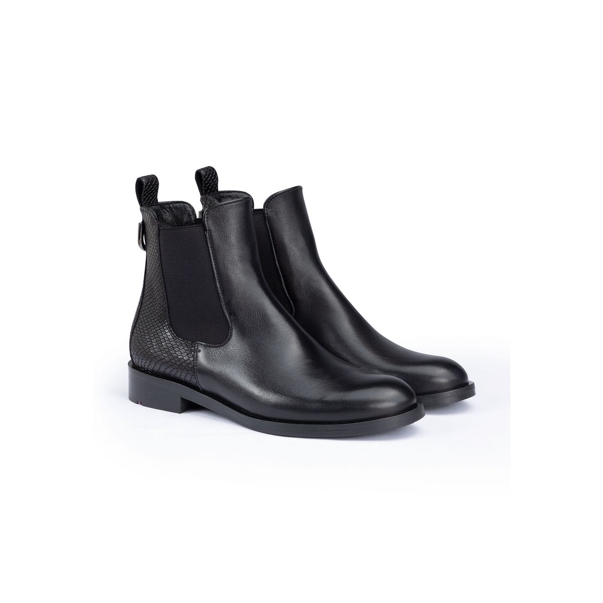 Klassische Chelsea Boots aus Leder