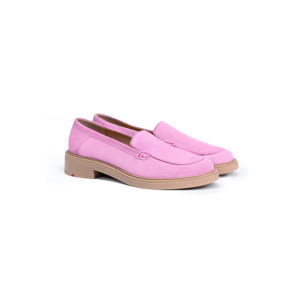 Mokassin-Loafer mit Chunky-Sohle