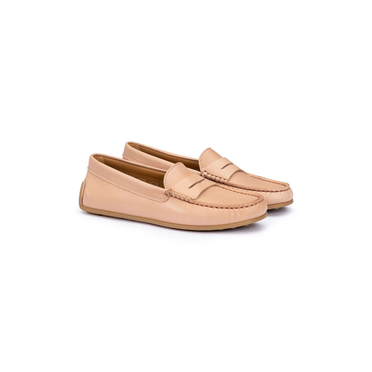 Klassische Leder Penny-Loafer