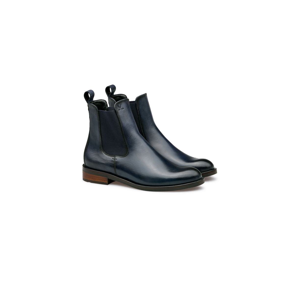 Elegante Chelsea-Boots aus Glattleder