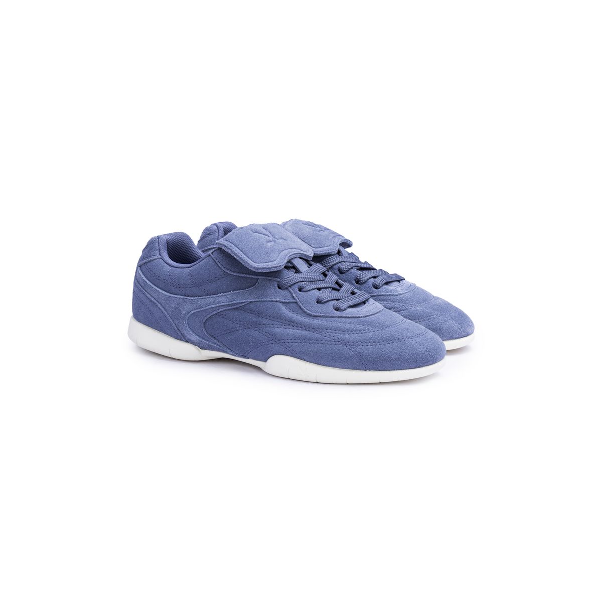 Retro-Sneaker aus Rauleder