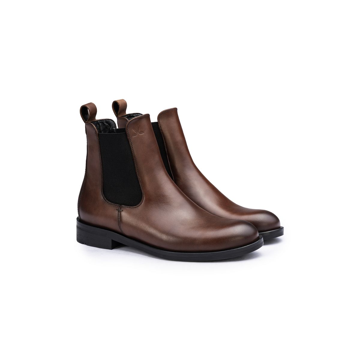 Zeitlose Chelsea-Boots aus Glattleder