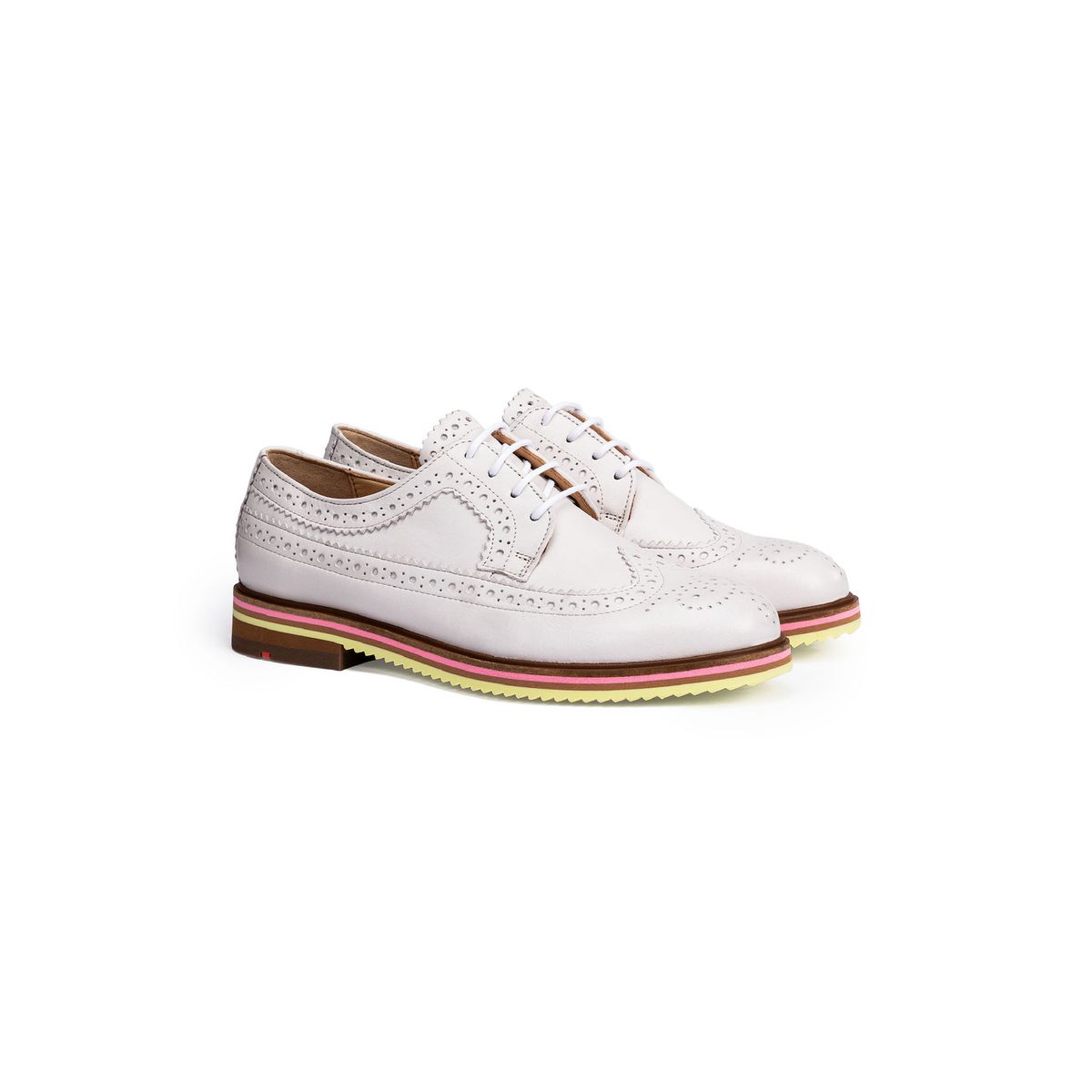 Klassische Brogue-Schnürschuhe aus Leder