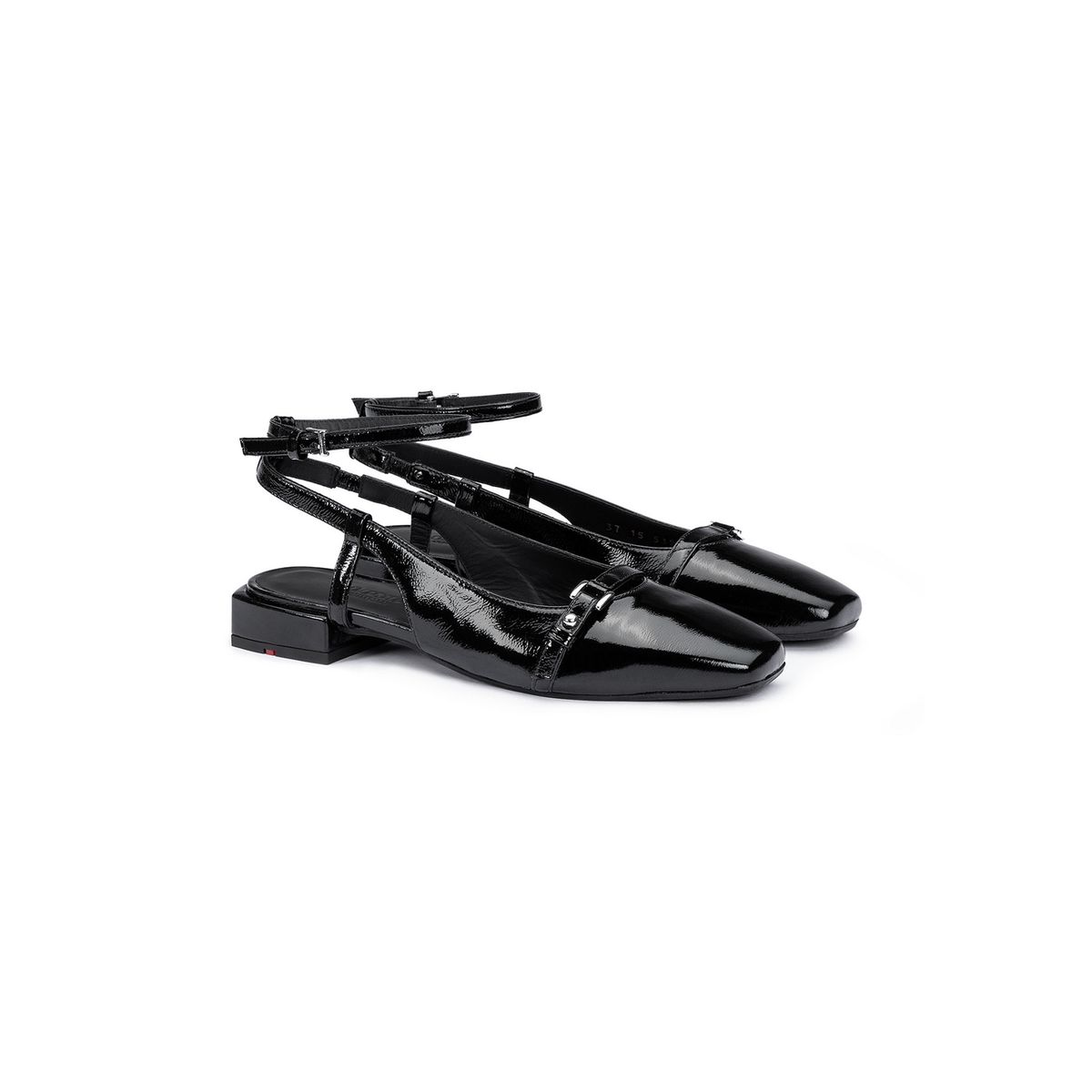 Slingback-Pumps mit Karree-Spitze
