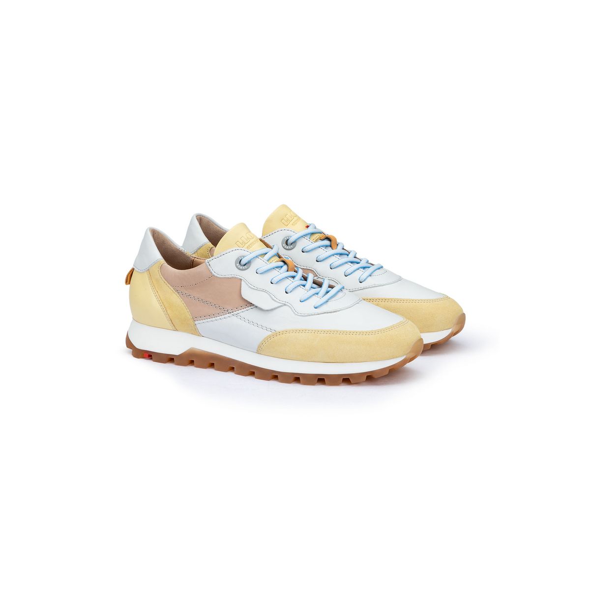Low-Top Sneaker im Materialmix