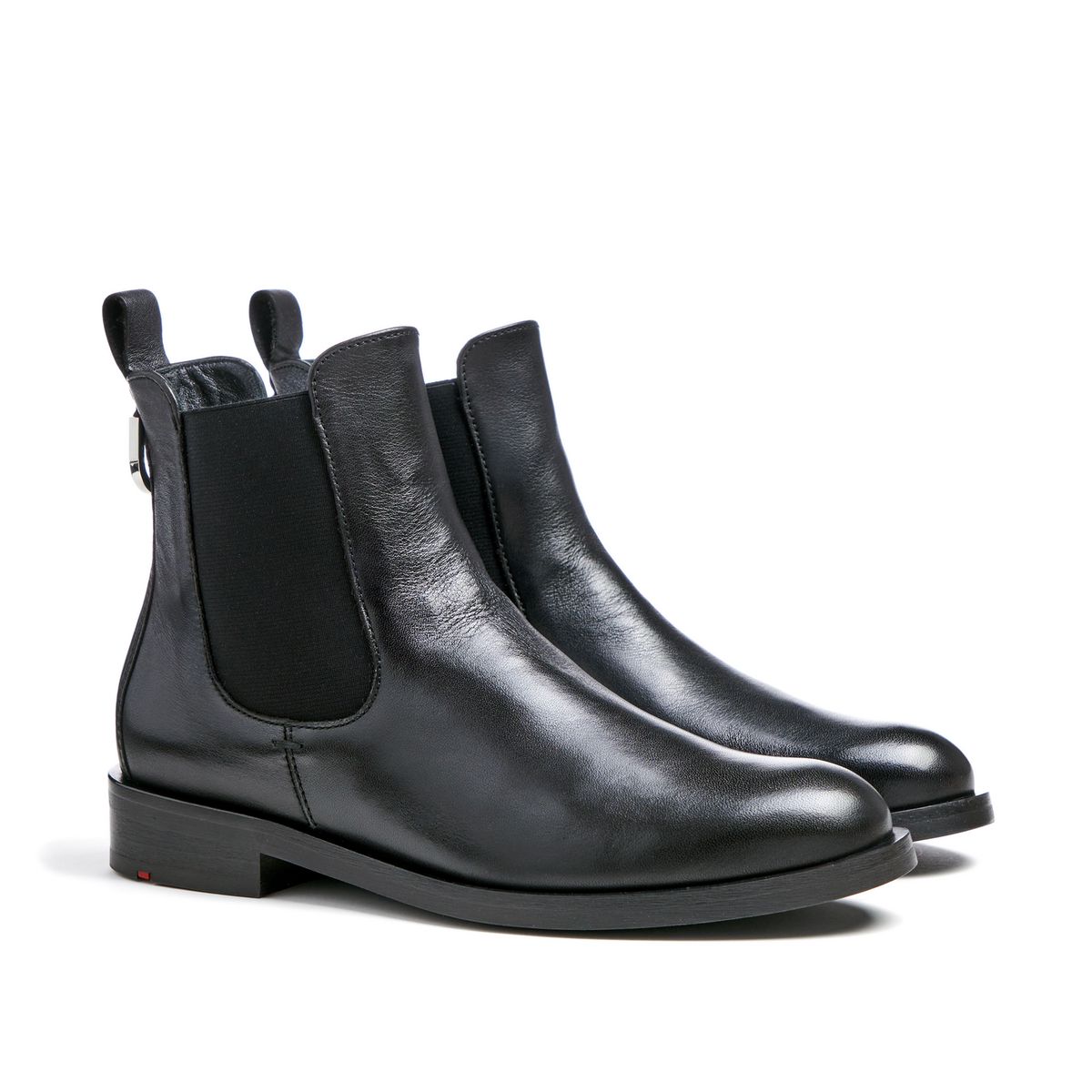 Klassische Chelsea-Boots aus Glattleder