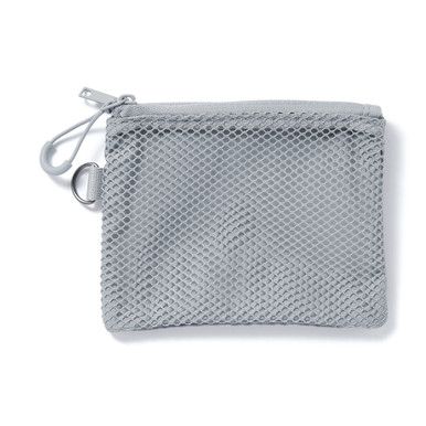 Minimalistische Mesh-Tasche mit Reißverschluss