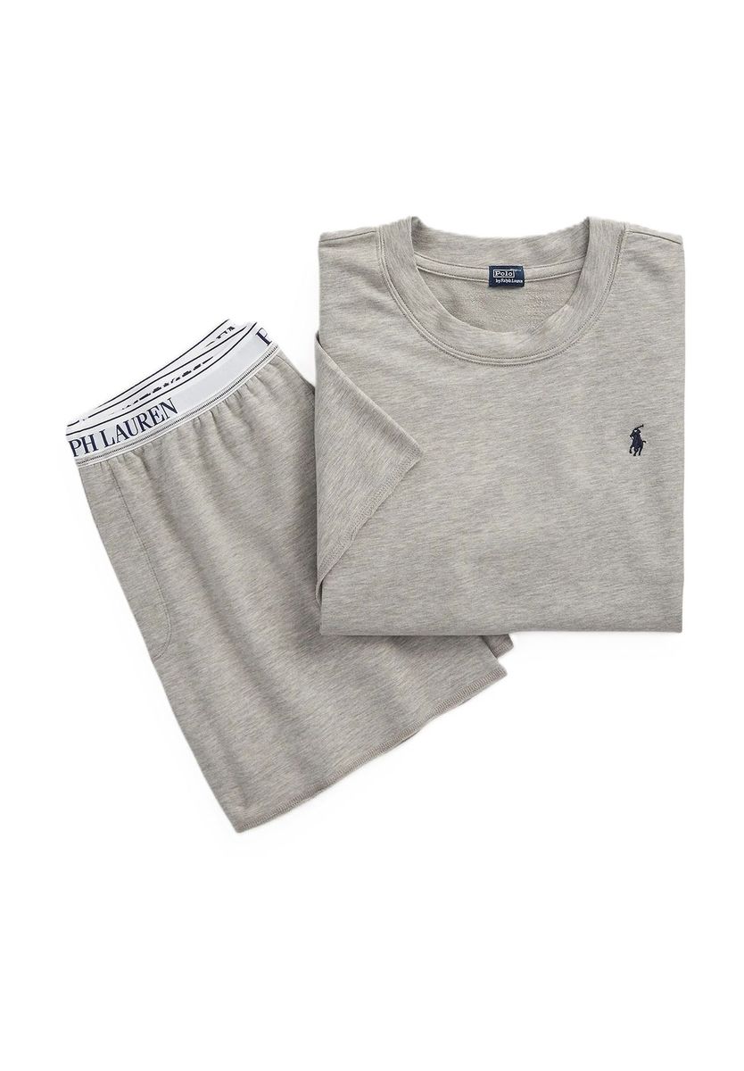 Kurzärmeliges Loungewear-Set aus Frottee