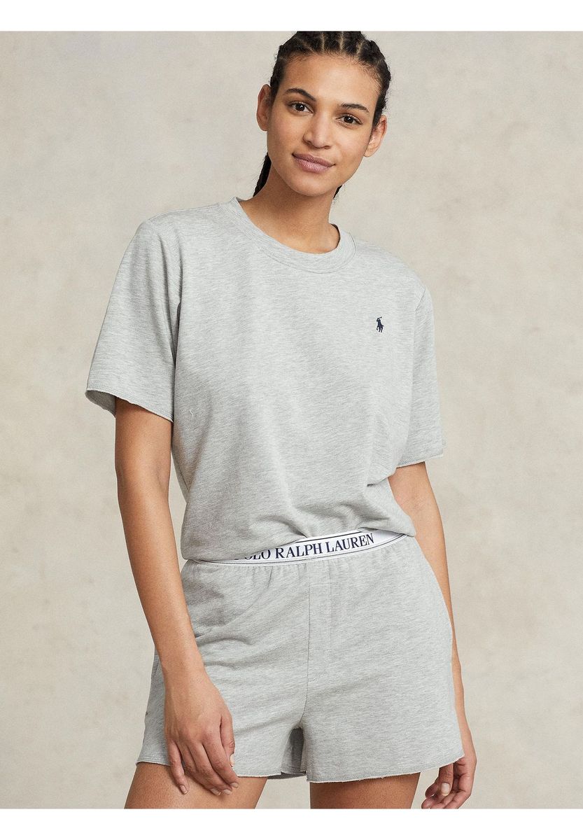 Kurzärmeliges Loungewear-Set aus Frottee