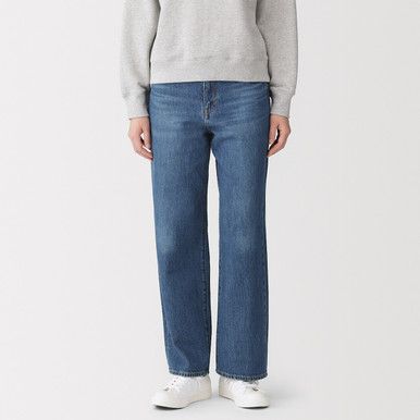 Leichte Jeans mit geradem Bein