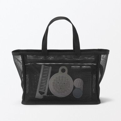 Minimalistische Nylon-Netz-Reisetasche