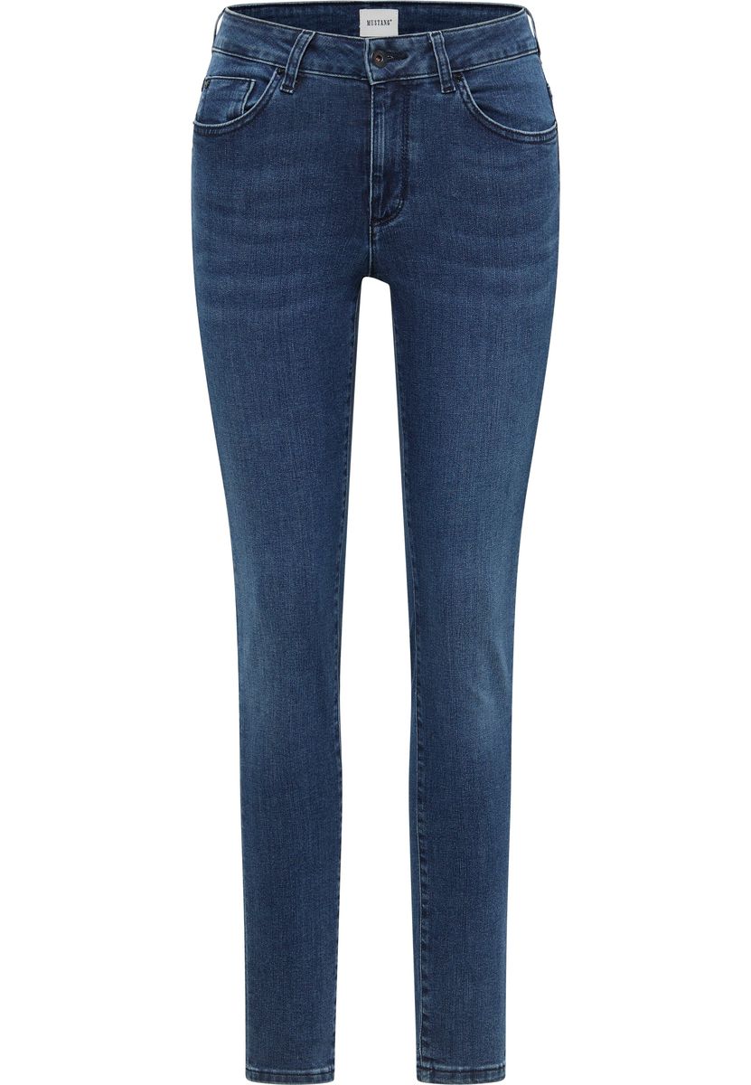 Schmale Skinny-Jeans in dunkler Waschung