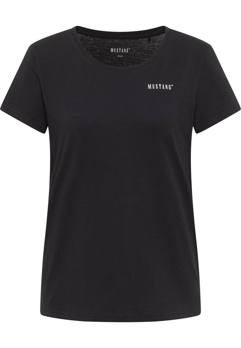Klassisches Baumwoll-Logo-T-Shirt
